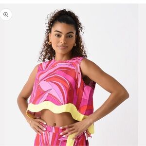 SOLD 💖 NWT FARM RIO | Women's Endless Summer Crop Top